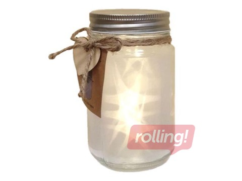 Laterna dekoratīvā, 5 LED, Ø8x13.5cm