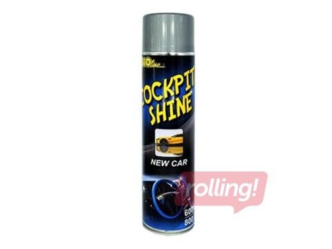 Paneļu kopš. aerosols ar New Car aromātu, Bioline, 600ml