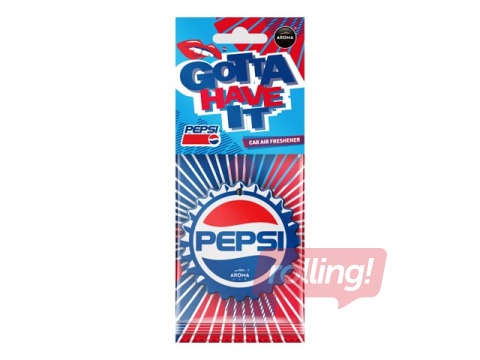Auto gaisa atsvaidzinātājs Aroma Car Pepsi Cap