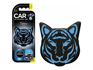 Auto gaisa atsvaidzinātājs Aroma Car Tatoo Cat Fresh Linen
