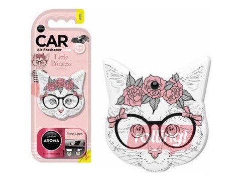 Auto gaisa atsvaidzinātājs Aroma Car Tatoo Fresh Linen