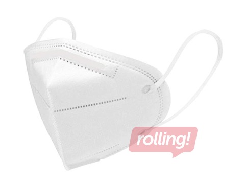 Respirators FFP3 bez vārsta , 5-slāņu, 10 gab.