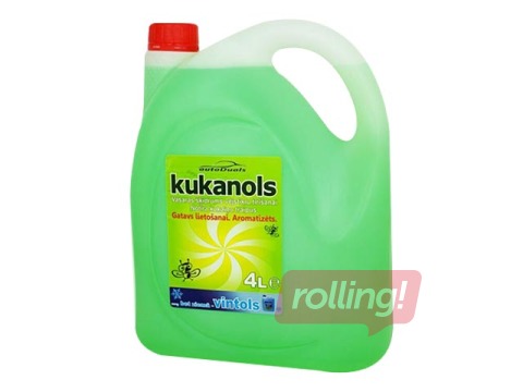 Vasaras vējstiklu mazgāšanas šķidrums, Kukanols, 4l