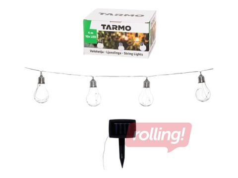 Solāro LED lampu virtene 10gab/4m