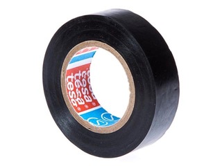 Elektrības izolācijas lente Tesa 53988, melna, 10 m
