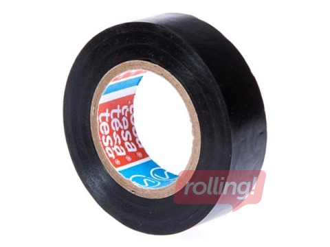 Elektrības izolācijas lente Tesa 53988, melna, 10 m