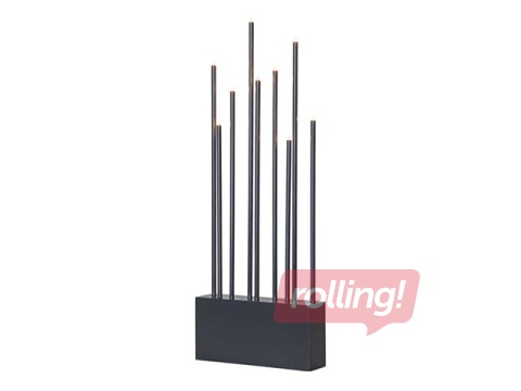 Svečturis Buzz  ,9 led, 23x60x6cm, grafīta