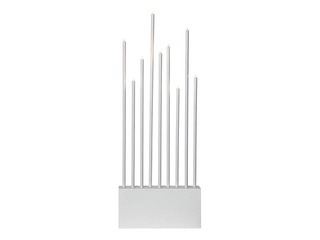 Svečturis Buzz  ,9 led, 23x60x6cm, balts