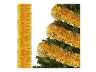 Ziemassvētku virtene Springos, zelta, ø10cm, 6m