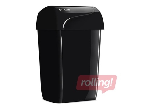 Atkritumu tvertne Lucart, Identity, melna, 43L