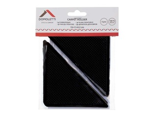 Pretslīdes paklājiņš zem paklāja Domoletti, silikona, 15x11cm, 4 gab.