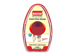 Švamme apavu spodrināšanai Show Instant Shine, ar dozatoru, bez krāsas, 6ml