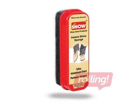 Švamme apavu spodrināšanai ar spīdumu Show Instant Shine, bez krāsas