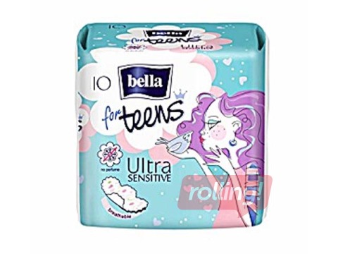 Higiēniskās paketes Bella, for teens, Ultra Sensitive, 10 gab.