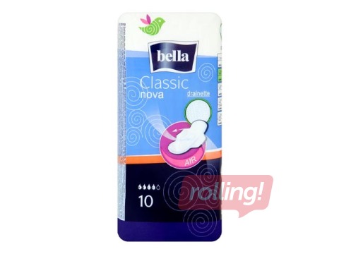 Higiēniskās paketes Bella, Classic Nova, 10 gab.