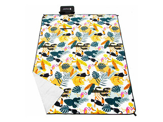 Piknika un pludmales sega, salokāma, 200x200cm