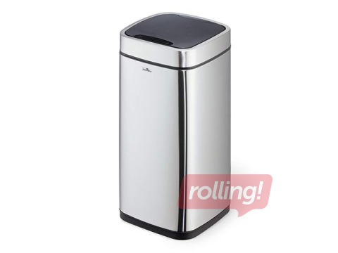 Atkritumu tvertne ar sensoru, No Touch, pelēka, 21l