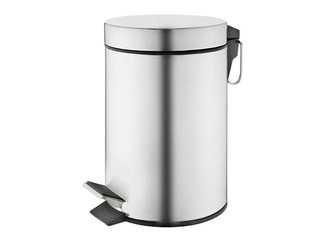 Atkritumu tvertne ar pedāli Okko, nerūsējoša, tērauda, 20l
