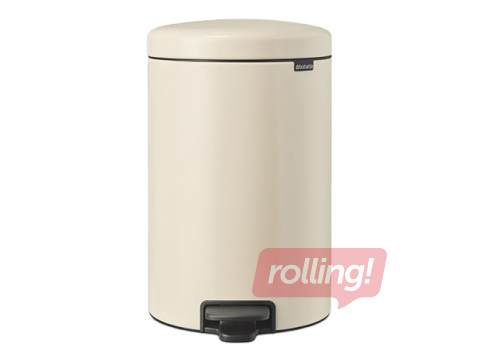 Atkritumu tvertne ar pedāli Brabantia, NewIcon, maigi bēša, 20l