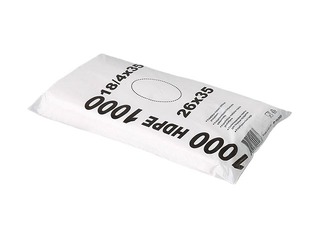 Maisiņi bez rokturiem HDPE, 26x35 cm, 1000 gab.