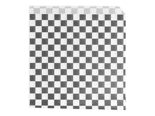 Papīra maisiņi uzkodām ar divām atvērtām malām, melnbalts, 160x165mm, 100 gab.