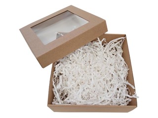 Papīra skaidas 20x20cm, 150 g, baltas
