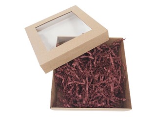 Papīra skaidas 20x20cm, 150 g, bordo