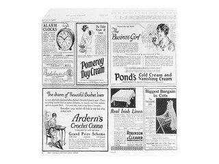 Papīra maisiņi uzkodām Times ar divām atvērtām malām, balti, 160x165mm, 100 gab.