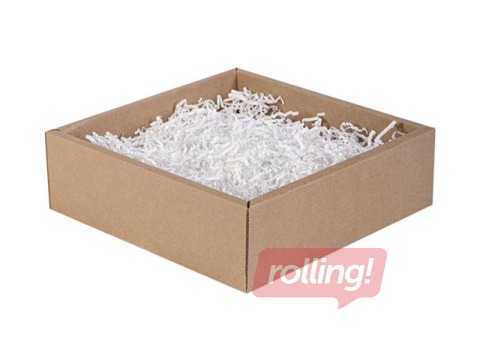 Papīra skaidas 2 mm, 1 kg, baltas