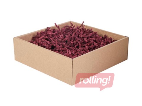 Papīra skaidas 4 mm, 5 kg, bordo