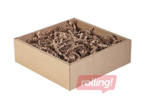 Papīra skaidas 4 mm, 5 kg, brūnas