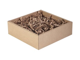 Papīra skaidas 4 mm, 5 kg, brūnas