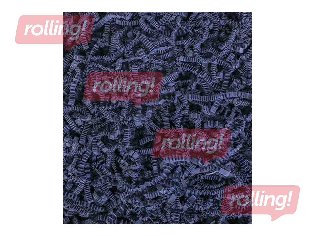 Papīra skaidas 4 mm, 5 kg, tumši zilas