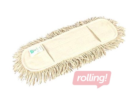 Mops kokvilnas ar kabatām, 40 cm