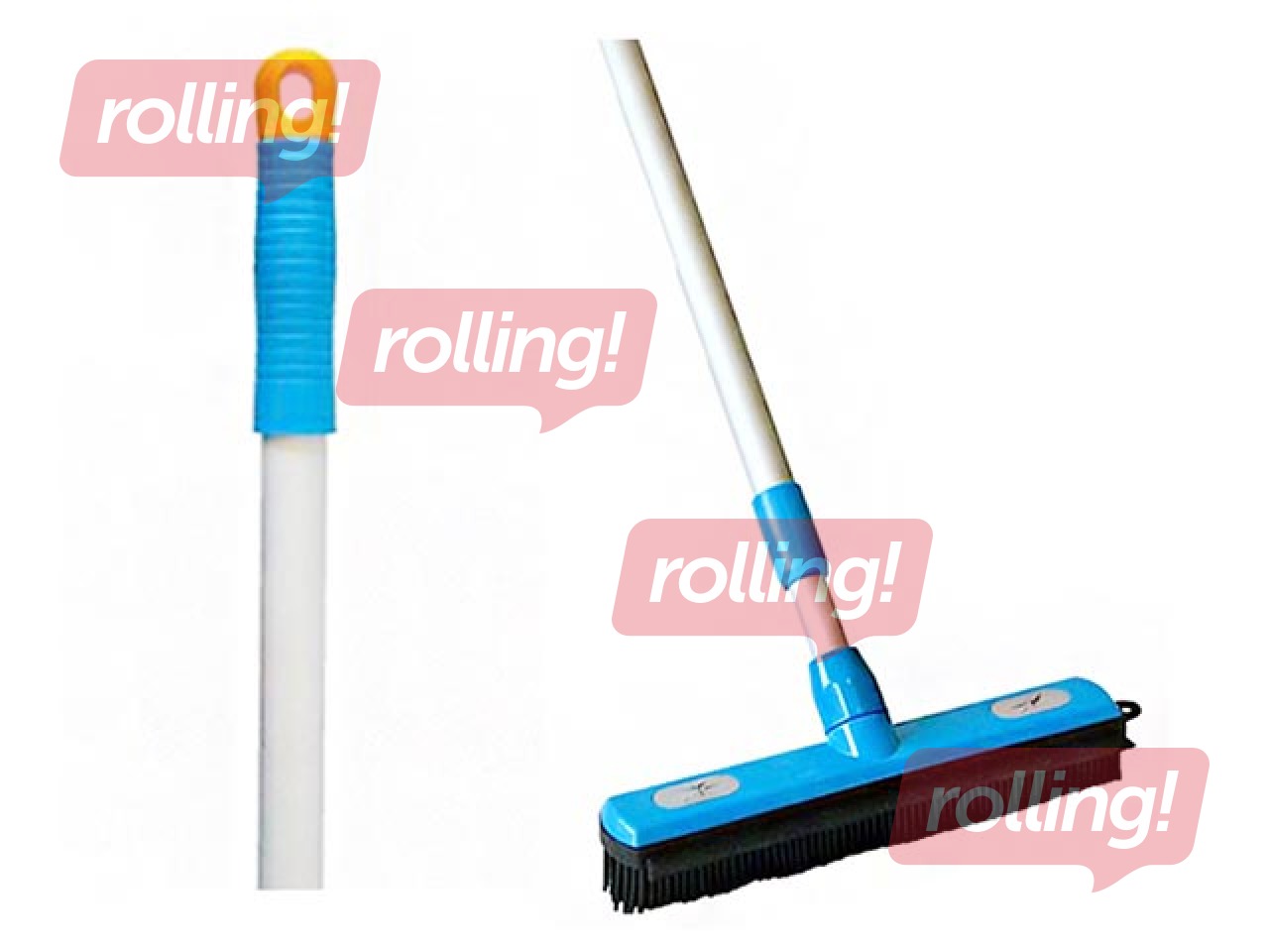 Grīdas birste TORO gumijas, 30 cm