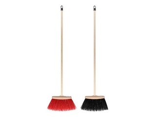 Ielas slota Saima Broom, 25x120cm, melna/sarkana