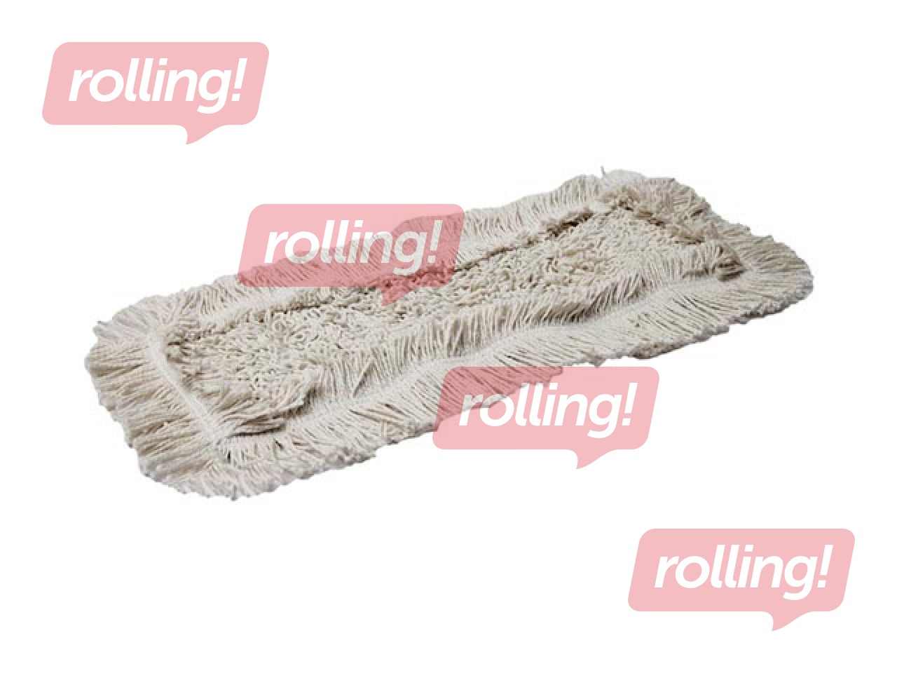 Kokvilnas mops, 50x15 cm, ar kabatām