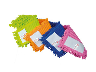 Mikrošķiedras mops, ar kabatām, 40x14cm