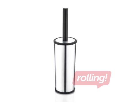 Tualetes birste ar turētāju, plastmasas, metāliska