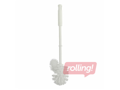 Tualetes birste, balta, 37.5cm