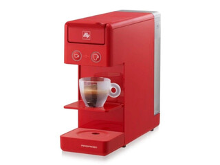 Kapsulu kafijas automāts Illy Y3.3, sarkans 