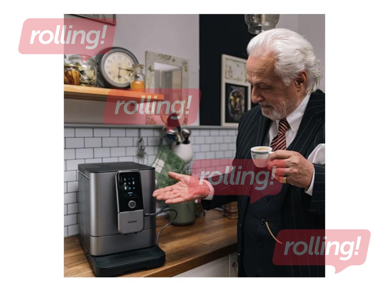 Kafijas aparāts Nivona NIVO 8103, titāna