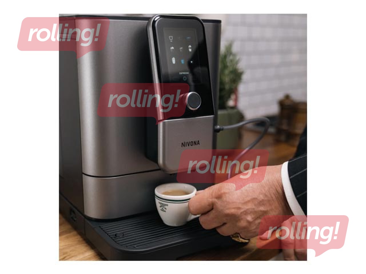 Kafijas aparāts Nivona NIVO 8103, titāna