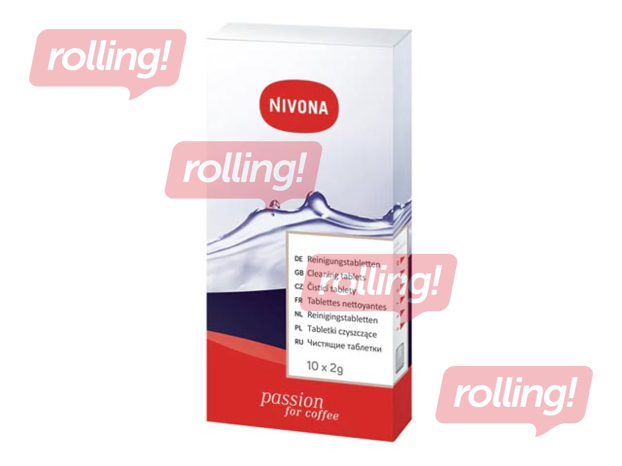 Tīrīšanas tabletes Nivona NIRT 701, 10 gab. 