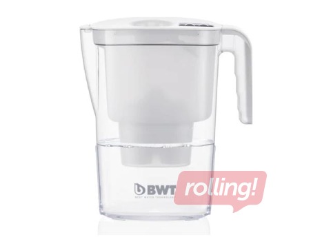 Ūdens filtra krūze VIDA BWT, balta, 2.6l