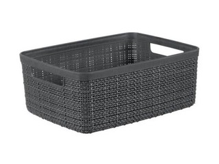 Grozs uzglabāšanai Jute S, 5 L, tumši pelēks