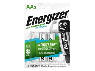 Lādējamās beterijas Energizer Extreme, 2300 mAh B2, AA, 2 gab.