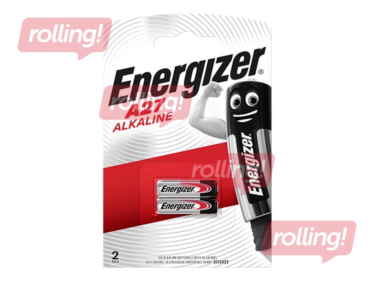 Baterijas Energizer MN 27, B2, 12V, 2 gab.