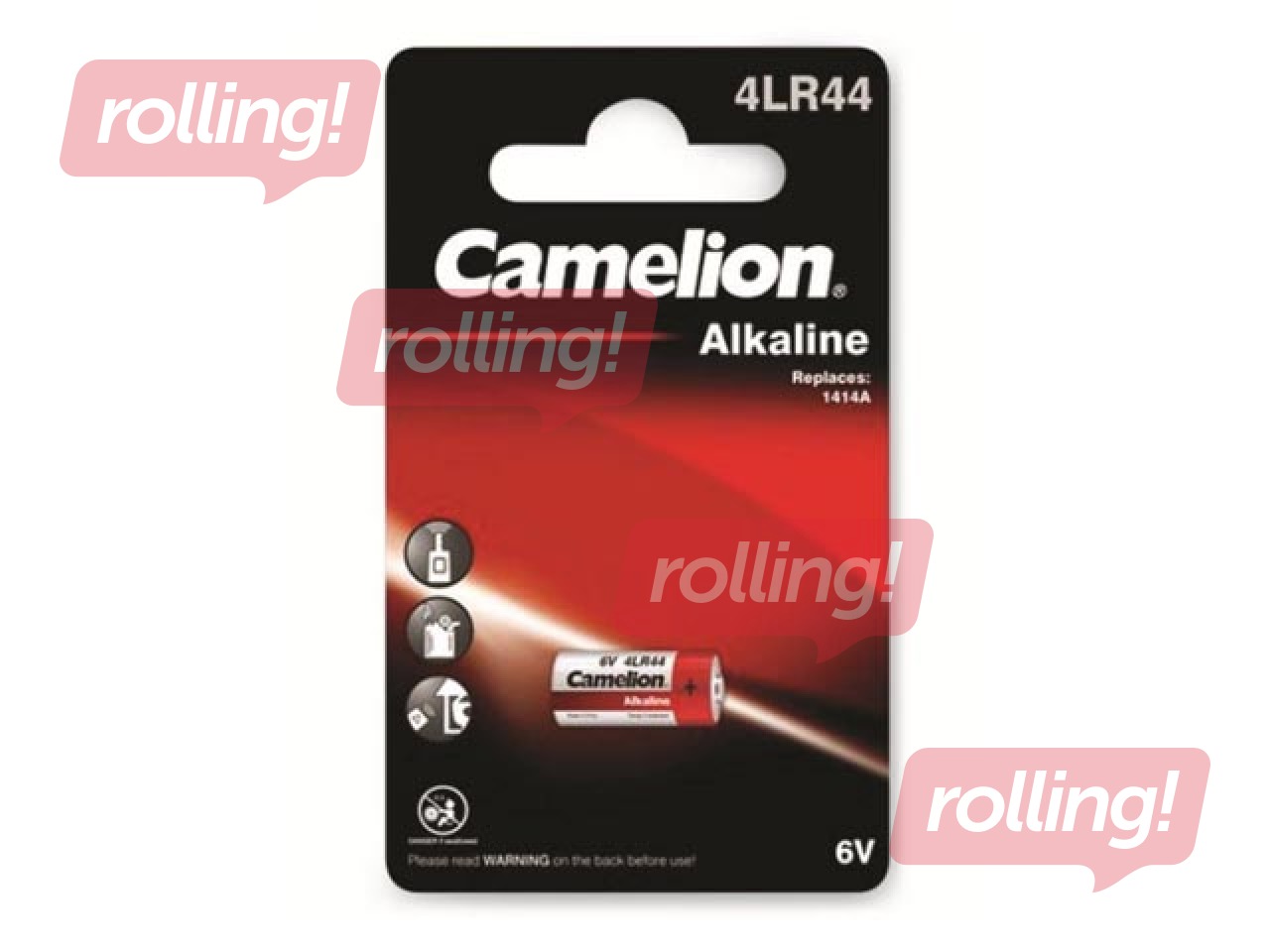 Foto baterija Camelion 4LR44 6V alkaline