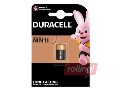 Baterija Duracell Alkaline MN11, 6V, 1 gab.
